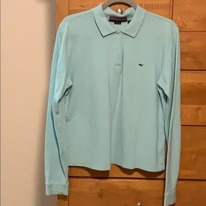 Vineyard vines L/S polo size L
